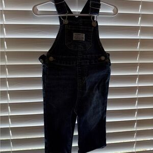 Levi's Dark Blue Kids Denim Overalls